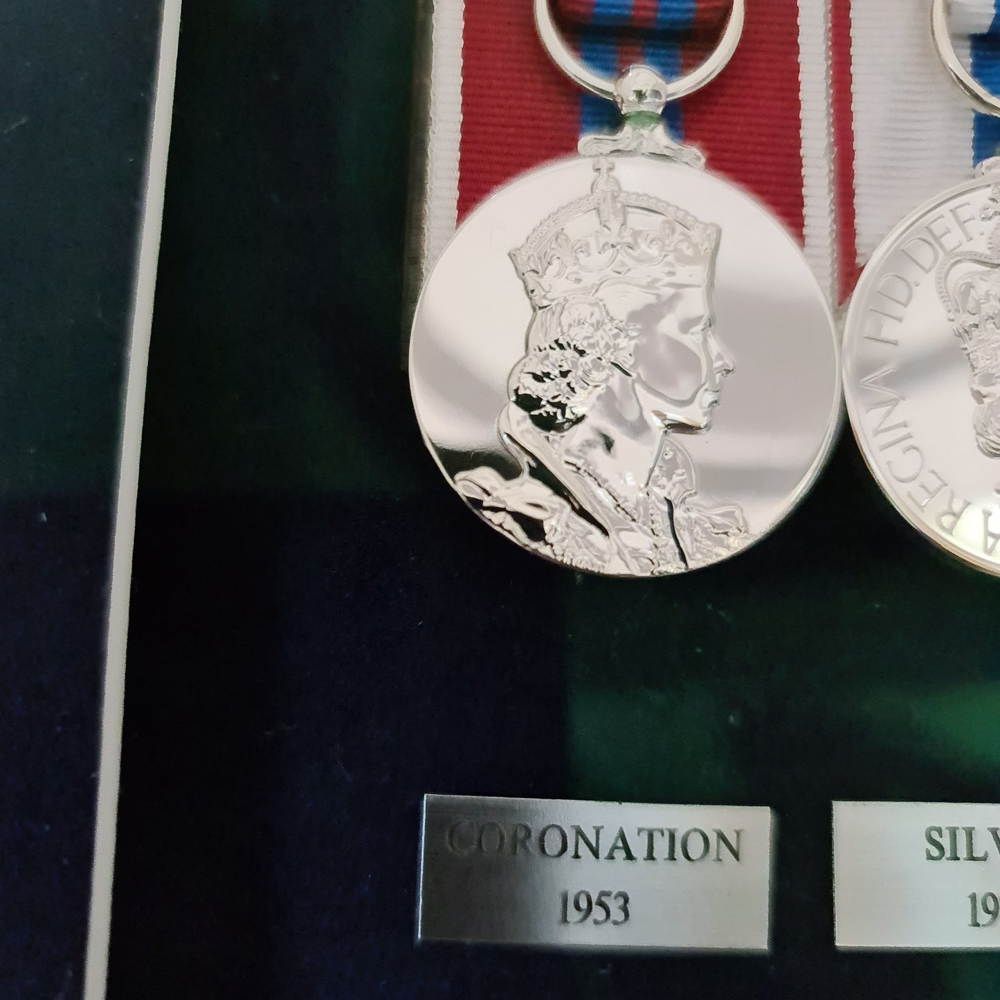 The Queen's Coronation Medal & Jubilee Medal Set