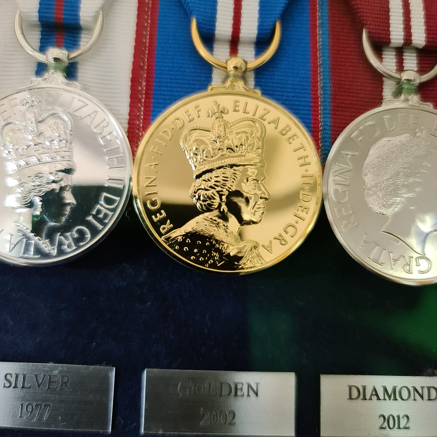 The Queen's Coronation Medal & Jubilee Medal Set